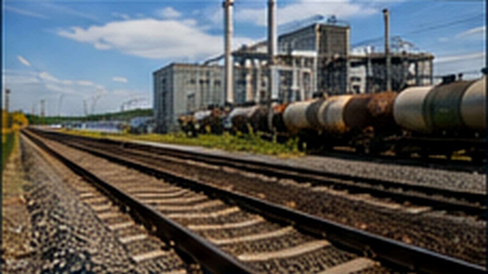 Строительство подъездных путей к промышленной площадке